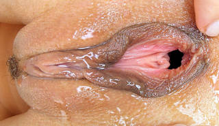 Wet sexy buco primo piano vaginale.